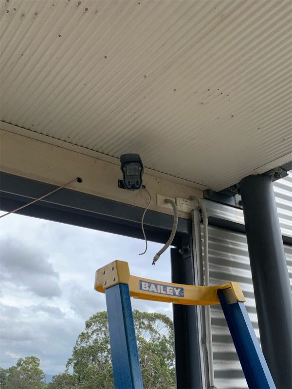 MotionViewer camera covering the grandstand entry at BlueBet Stadium, Penrith