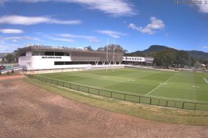 Timelapse camera 2 view of the Bruce Gordon Centre in North Wollongong nearing completion, March 2026